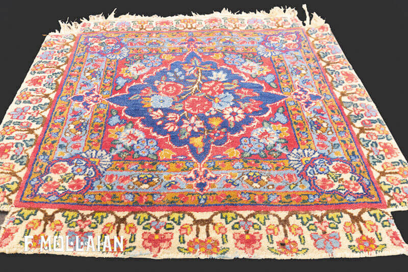 Small Antique Persian Kerman Rug n°:16360763